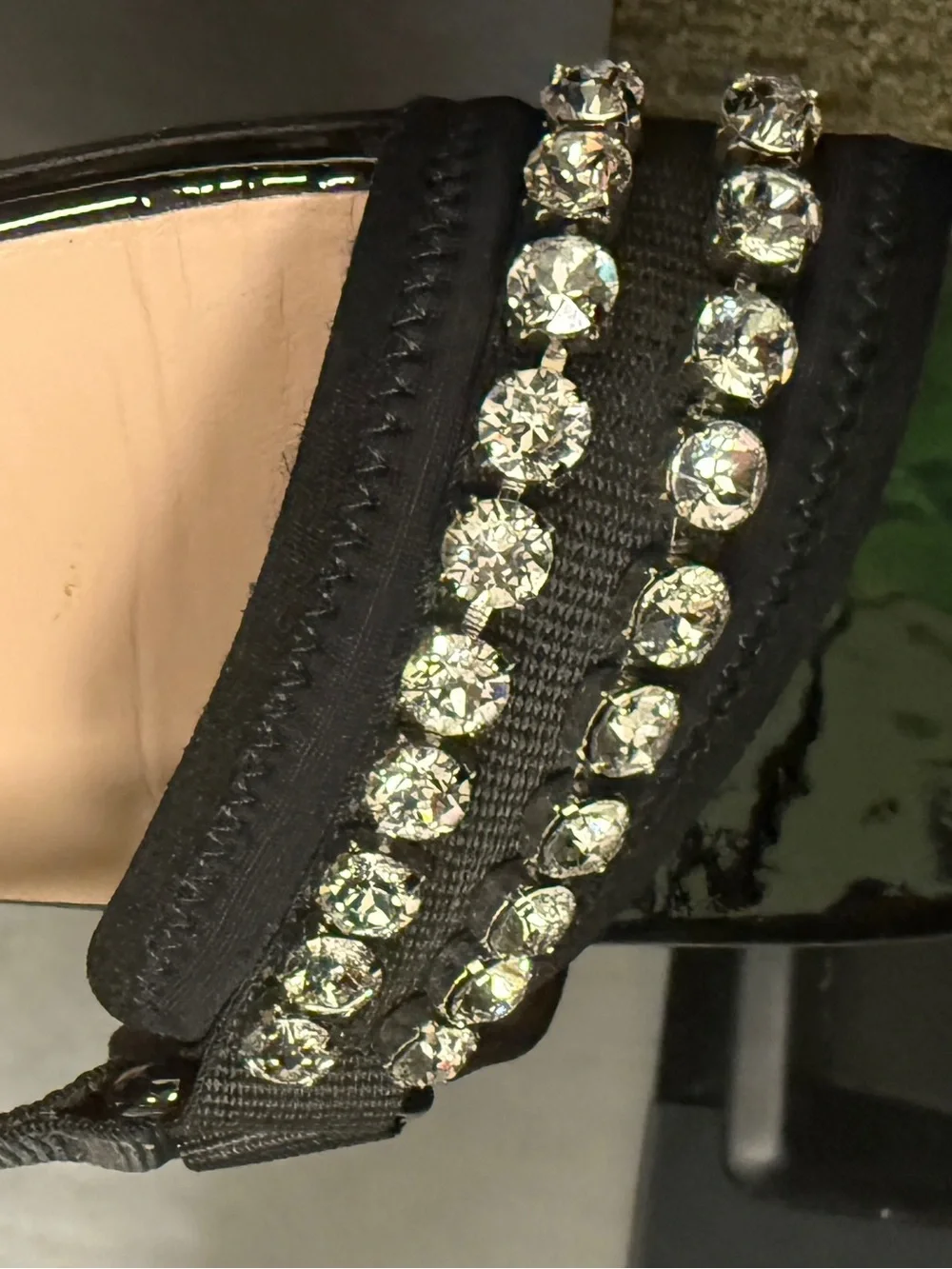 Gucci sandals sparkling